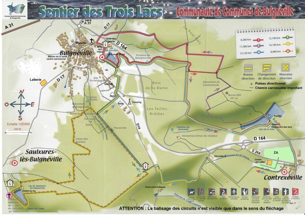 Camping Porte Des Vosges บุลเญวิลล์ ภายนอก รูปภาพ